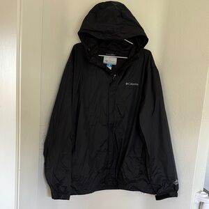 Columbia Black Raincoat for Men